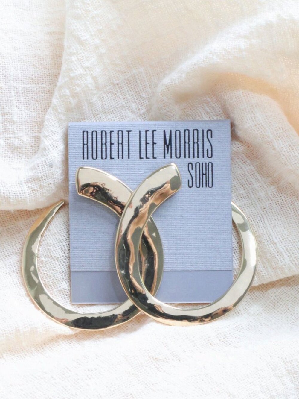 Robert Lee Morris Hoop Earrings